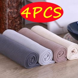 Table Napkin 4 Pieces/Set Cotton Waffle Weave Kitchen Towels Super Absorbent Hand Dish Cloths For Drying And Cleaning Tea Towel