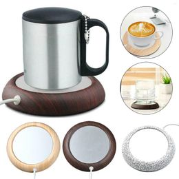 Table Mats 5V USB Heat Heater Pad For Tea Coffee Mug Warmer Cup Mat Home Office Supplies In Stock