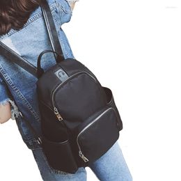 School Bags 20PCS / LOT Fashion Oxford Backpack For Women Back Pack Black Blue Female Teenage Girls Anti-theft Shoulder Bag