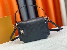 Luis Vuittons Designer Lvse Trunk LouisVuiotton 7a Bag Luxury Shoulder Genuine Side Leather Womens Mens Purses Wallets Tote Clutch Handbag Crossbody Travel Slock B