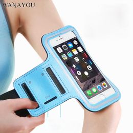 Outdoor Bags WANAYOU Sports Running Bag Waterproof Touch Screen Fitness Accessories Suitable For 6.5 Inch Arm Workout