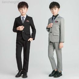 Clothing Sets 2021 Formal Boys Wedding Suits Tuxedo Children School Outfits Dress Gentleman Kids Party Clothes Blazer Toddler Festive Come W0222