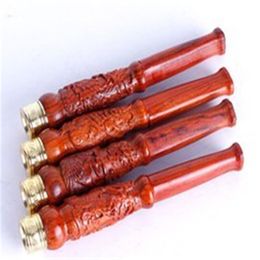 The new cycle of cigarette filter rod cigarette holder carved rosewood wood wholesale cleaning pipe holder