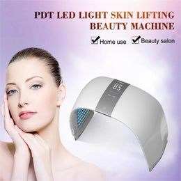 Skin Care Tools Beauty Ems Facial Massager Led Light Therapy Skin Whitening Laser Pdt Facial Machine CE FDA Approved