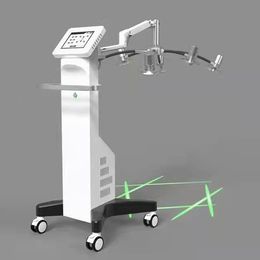 beauty items Permanently Non-invasive 6d lipo laser shape slimming equipment 532nm 635nm green red light Cellulite reduction machine