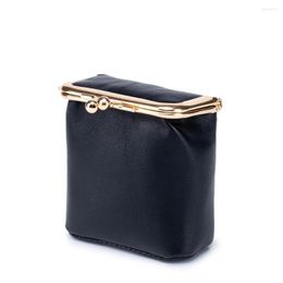 Wallets 2023 Mini Lipstick Bag Fashion Coin Purse Sheepskin High Quality Portable Leisure Female Ladies Women Wallet Multi Function