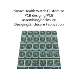Smart Health Watch Customize PCB desiging/PCB assembing/Enclosure Desiging/Enclosure Fabrication