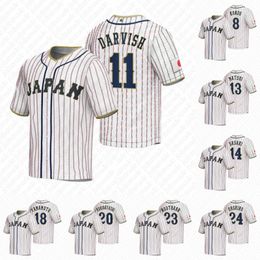 11 Yu Darvish 2023 WBC wbc Japan Baseball Jerseys World Baseball Classic Seiya Suzuki Roki Sasaki Munetaka Murakami Roki Sasaki Shohei Ohtani Custom Stitched