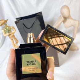 Perfume Fragrance for Man Cologne Vanille Fatale EDP EAU De Parfum 100ml 3.4 FL.OZ Spray Parfum Anti Perspirant Deodorant Long Lasting Pleasant Scent New Arrival