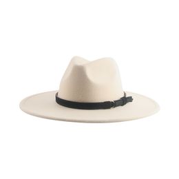 Hats for Women Hat Fedoras Felted Jazz Caps Solid Band Belt Casual Formal Dress Hats for Men Male Fedora Hat Chapeu Masculino