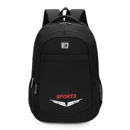 Backpack 2023 Waterproof Solid Color Large Capacity Laptop Men's Travel Bag Oxford Cloth School