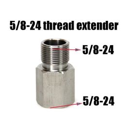 Fuel Filter 5/824 Thread Extender 35Mm Long Stainless Steel Extension Female To Male Soent Trap Adapter For Napa 4003 Wix Drop Deliv Dhklc