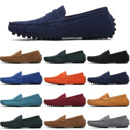 Mens Men Shoes Casual Slip on Lazy Suede Leather Shoe Big Size 38-47 Nude s324314279