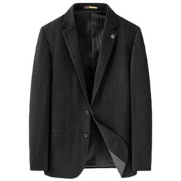 Men's Suits Blazers Arrival Suepr Large Youth Fashion Casual Plaid Suit Autumn and Winter Mens Blazer Plus Size 3XL 4XL 5XL 6XL 7XL 230222