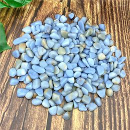 Decorative Figurines 50g Natural Blue Angelite Gravel Irregular Crystal Stones Reiki Healing Quartz Specimen And Crystals