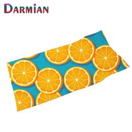 Towel DARMIAN Microfiber Kid Adult Bath/Shower Fruit Slice Pattern Travel Outdoor Quick Dry Portable Beach Blankets