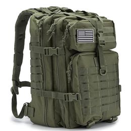 Outdoor Bags Military Tactical Backpack Men 50L 25L Waterproof Large Capacity Assault Pack For Camping Hunting Trekking Rucksacks 230222