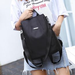 School Bags WEIRDO Women's Portable Anti-theft Travel Backpack Girls Casual Nylon Lager Capacity Shoulder Bag Schoolbag