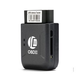 Car Gps Accessories Obd2 Tracker Tk206 Obd 2 Real Time Gsm Quad Band Antitheft Vibration Alarm Gprs Mini Tracking Ii Drop Delivery Dh2Ly