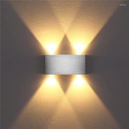 Wall Lamp LED Light Modern 4W Indoor Lighting Up Down Made Of Aluminium For Living Room Bedroom Staircase Hallway RF170