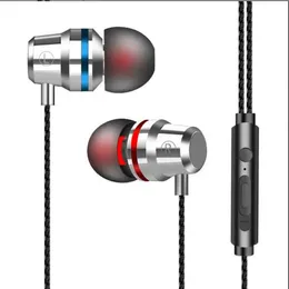 Wholesale earphones in ear wired headphone 3.5mm jack inear headphones with voice control and build-in mic for samsung s8 s9 plus earbuds headsets earphone pp package