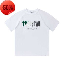 Men's T-Shirts Trapstar Designer Men's T-Shirts Embroidered Women's t shirt Short Sleeve Luxury Sports Top 23ss2