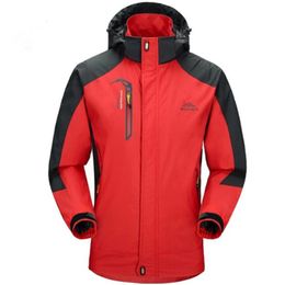 Men's Jackets Arrival Jacket Army Windproof Hood Breathable mens jackets and coats Windbreak Coat Jacke Plus Size L5XL 230223