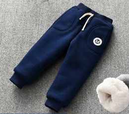 Leggings Tights Children Thick Lamb Cashmere Warm Fleece Pants Kids Leggings Autumn Winter Clothes Trousers Baby Pants for 1-7 Years 230223