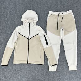 Erkekler Tasarımcı Kadın Teknoloji Polar Pantolon Ceket Hoodie Full Zip Mavi Mor Pamuk Pantolonları Kadınlar Katlar Dipler Erkekler Joggers Pant Pantolon Yüksek Kaliteli Takip