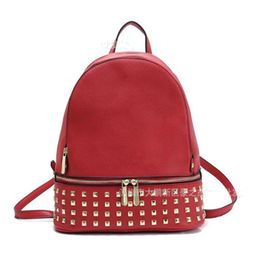 women school bag handbags luxury crossbody messenger shoulder chain bag good quality leather purses ladies backpack 276o