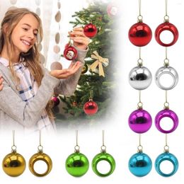 Party Decoration 1pc Christmas Ball Ornaments Xmas Tree Balls Glitter Baubles 6cm Home Decor Supplies