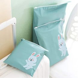 Storage Bags Travel Organiser Waterproof Cute Animal Bag For Kids Children Clothes Luggage Laundry Cosmetics PouchStorageStorage