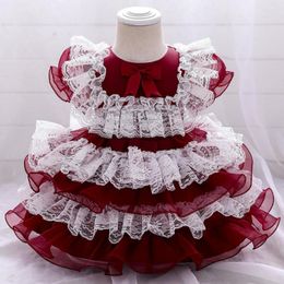 Girl Dresses Baby Princess Dress Born Lolita Tutu Party For Girls 1st Birthday Weddind Toddler Infant Christening Gown