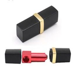 New lipstick modeling, metal pipe, fashion, creativity, high-end custom, imitation lipstick cigarette can be dismantled.