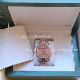 5 Model Watches Chocolate Dial Super BP Factory Men's 41MM Stainless Steel Case Rose Gold Jubilee Strap Automatic Movement BPf Wristmaps Sapphire Glass Original box