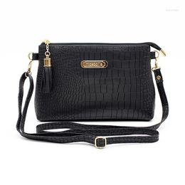 Evening Bags Fashion Alligator Pattern Shoulder Messenger For Women PU Leather Handbag Small Phone Purse Crossbody Pack Bolsas De Mujer