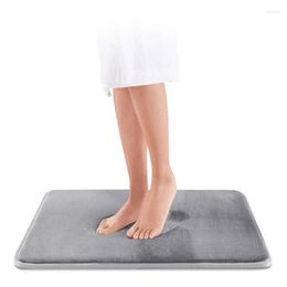 Carpets Super Absorbent Bath Mat Memory Foam Carpet Non-slip Bathroom Rug Bathtub Side Floor Rugs Shower Room Doormat Toilet Footpad