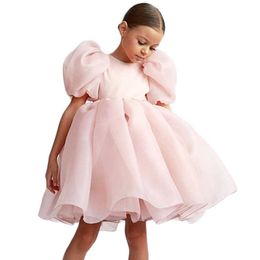 Girl's Dresses Baby Kids Flower Girl Dress Princess Toddler Newborn Lace Tutu Wedding Birthday Party Dresses Children Clothing For 18Years Z0223