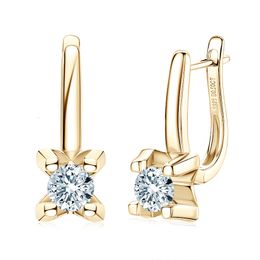 Stud IOGOU Earrings 2023 Trend Dangle Huggie Earring 100 925 Sterling Silver Hoops Woman Original Jewelry for Girls 230223