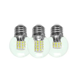 Three-Color-Dimmable LED Bulbs G45 Dimmable 5W 7W 9W Style Antique LED Light Bulb 3000k 6000K Warm White Lamps E26 E27 85V~265V crestech168