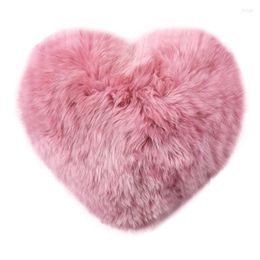 Pillow Wool Love Valentine's Day Gift For Girlfriend Cute Heart Shape With Core Plush