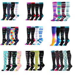 5PC Socks Hosiery Compression Socks 123678 Pairs Men Women Sock Sport Legging Tube Crossfit Unisex Outdoor Running Hiking Knee Stockings High Z0221