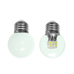LED Bulbs 1W 2W 3W 5W 7W 9W G45 Dimmable Vintage LED Filament Lamp E26 E27 Base Antique Light Warm White 2700K AC110V-130V crestech168