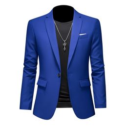 Men's Suits Blazers High Quality Business Slim Fit Single Buttons Jacket Men Casual Fashion Wedding Groom Tuxedo Blazer Coats 6XLM 230222