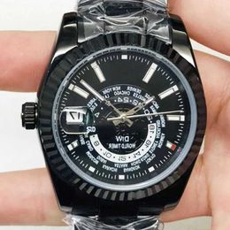 High Quality Fashion Iced Out WatchesMens Wrist Luxury Round Cut Lab Gr DDGU 7ENN