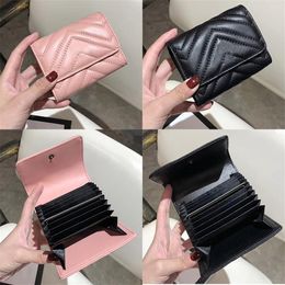 High Quality Card Holder Famous Brand Designer Purse Men Women Fashion Designers Genuine Leather Luxury Purses275p