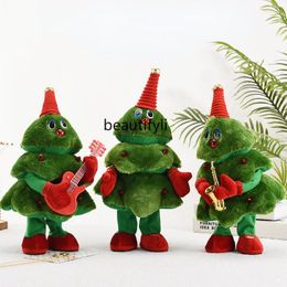 Christmas Decorations Yj Dancing Tree Will Move Funny Birthday Gift Decoration
