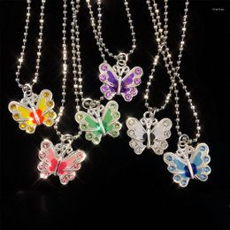 Choker Harajuku Punk Style Butterfly Necklace Jewelry Women Collares Gothic Hip Hop Gift Mujer