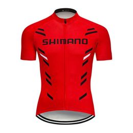Racing Jackets Men Cycling Jersey Set Shimanoful MTB Bicycle Clothing Short Sleeve Padded Shorts Suit Quick Dry High Elasticity -40