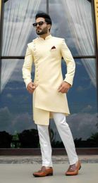Men's Suits & Blazers Latest Regular Design Long Suit Jacket Pant Style Groom Wedding Dress 2 Pieces Party Tuxedo Terno Masculino